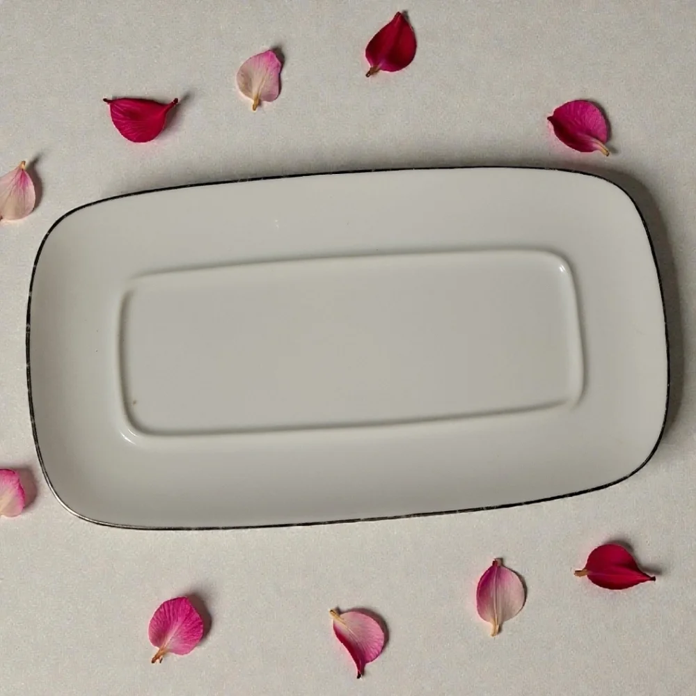 Vtg Fine China Japan Sakurai Designer Series Castle Lidded Butter Dish